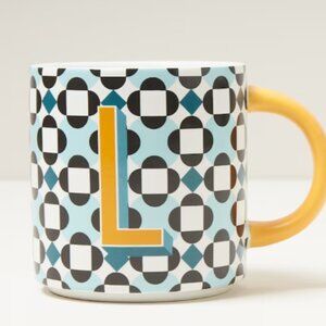 NEW Oui Monogram Mug | L
